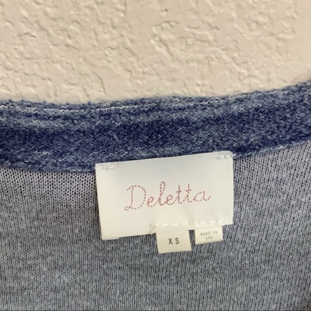 Anthropologie Deletta WindowpaneTank Size X-Small - Picture 4 of 7